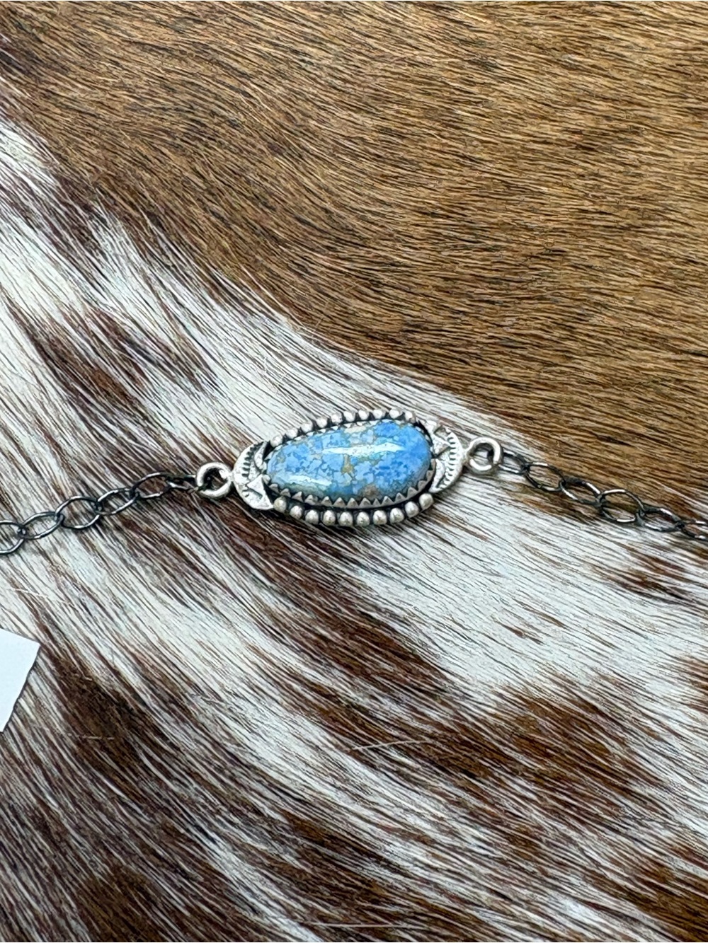 Sterling Silver Golden Hills Turquoise Stone Bracelet - Women Jewelry